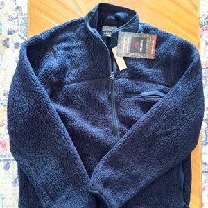 Men’s Nordic jacket in Polartec® sherpa fleece Full-Zip Jacket – Size L